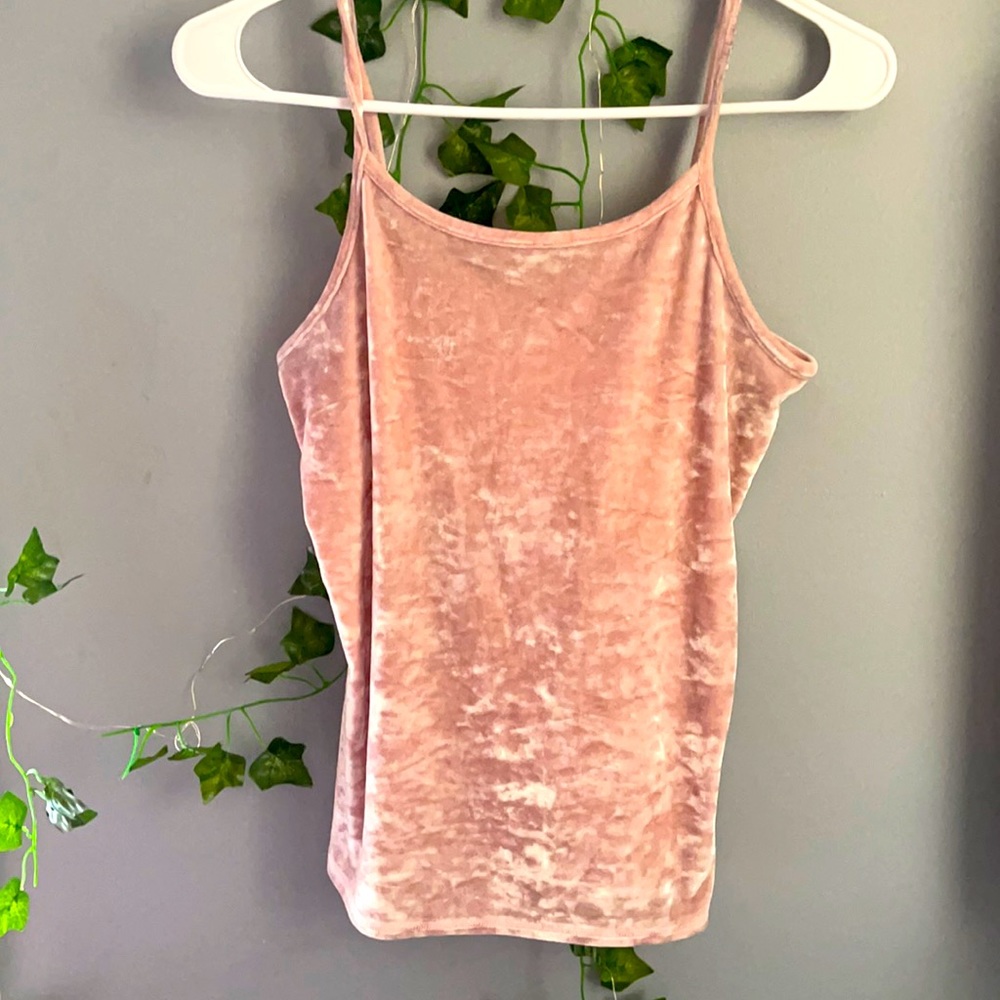 Justice pink cami top